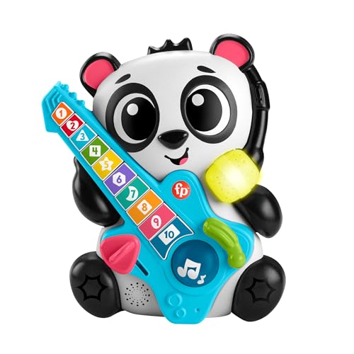 Fisher-Price Lernspielzeug für Babys und Kleinkinder, Beat Bande Zahlen & Zauber Panda Liz mit interaktiver Musik und Lichtern für Kinder ab 9 Monaten, deutsche Ausgabe, HYL32 Fisher-Price Lernspielzeug für Babys und Kleinkinder, Beat Bande Zahlen & Zauber Panda Liz mit interaktiver Musik und Lichtern für Kinder ab 9 Monaten, deutsche Ausgabe, HYL32