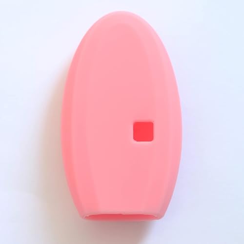 Miniatura 8 de Funda de goma de silicona con 5 botones para llavero inteligente, protector de piel sin llave con llavero compatible con Nissan Altima Sentra Versa