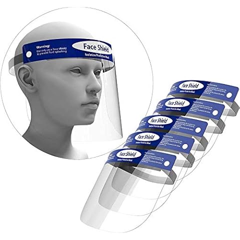 JALL Adjustable Protective Face Shield Pack Cover