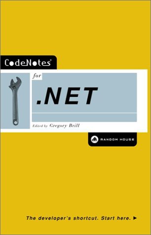 Codenotes for .Net Componet Development