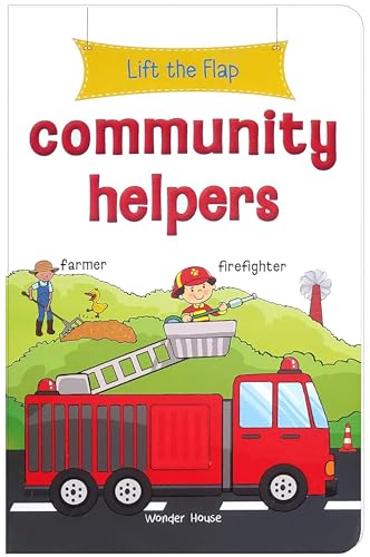 Lift the Flap - Community Helpers : Early Learning Novelty Board Book For Children