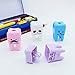 Multi Color Creative Dental Shape Plastic Pencil Sharpener/Novelty Design Tooth Shapeâ€‚Pencilâ€‚Sharpener (10pcs)
