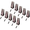 10 - Hensley Style Mini Excavator Standard Dirt Bucket Teeth & Pin - X156S, P156