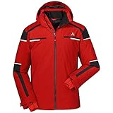 Schöffel Herren Ski Jacke Bozen 2, flame scarlet, 50, 10-22347-23058