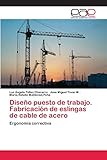 Diseño puesto de trabajo. Fabricación de eslingas de cable de acero: Ergonomía correctiva