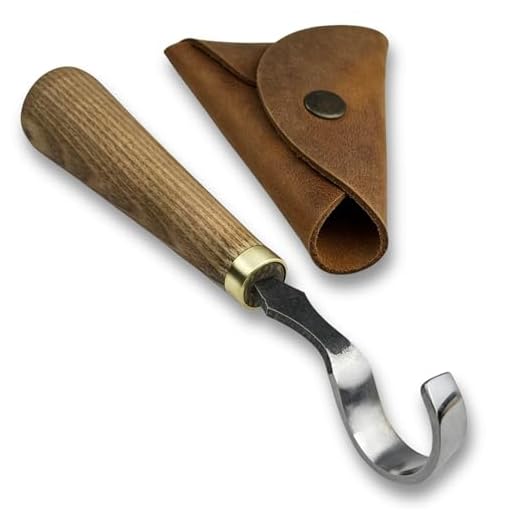 Hand-Forged Spoon Carving Knife