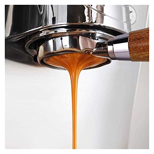 portafiltro Tenedor De Filtro Sin Fondo De Café De 54 Mm con Cesta, Acero Inoxidable Espresso Máquina De Reemplazo De… - Imagen 6
