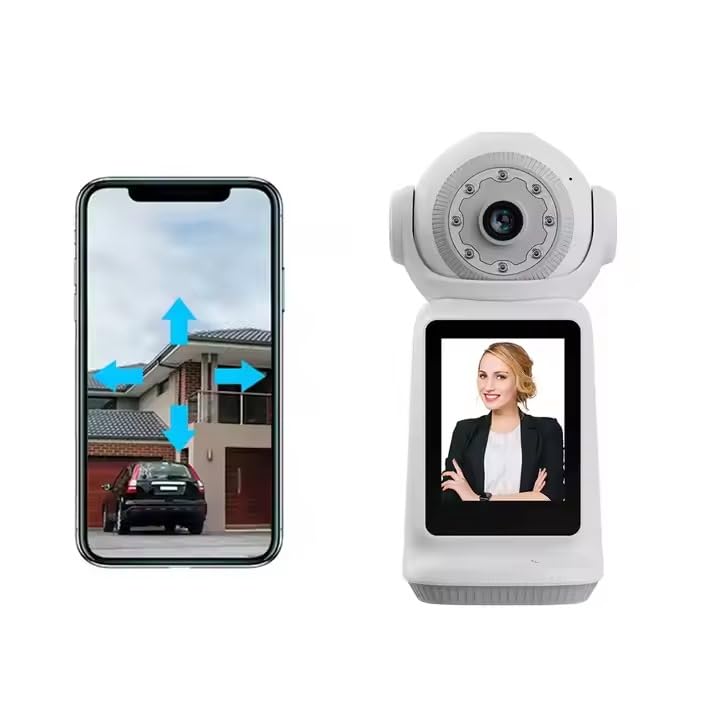 V380PRO Wireless IP camera with screen security house hold Smart wifi visual camera 360 degree mobile phone network monitoring