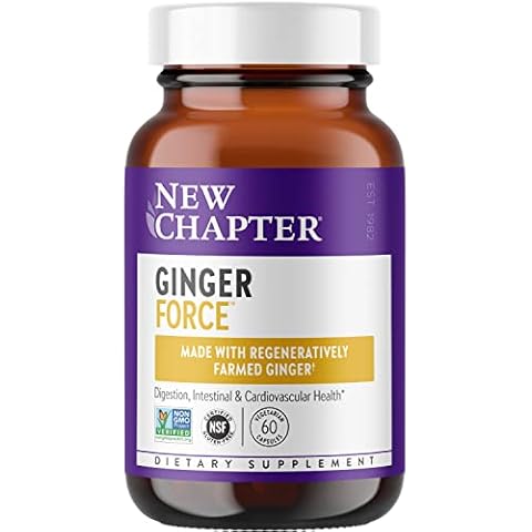 New Chapter Ginger Supplement Force, 60 Count Cover