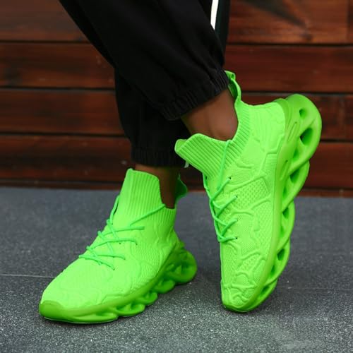 Men's Slip on Walking Shoes Lightweight Casual Tennis Sneakers Workout Breathable Running Shoes Comfortable Fashion Athletic Sports Gym Sneakers4