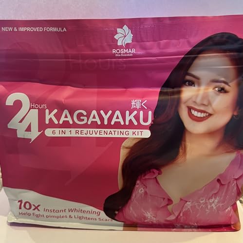 R0smar 24 Hours Kagayaku 6 in 1 Rejuvenating Kit (New & Improved Formula)