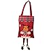 ZNMUCgs Christmas Tote Bag Weihnachtssüßigkeit-Handtaschen-Geschenk sackt Weihnachtspuppe-Form für Kinder ein,Elk