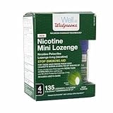 Walgreens Nicotine 4MG Mint Mini-Lozenges, 135 ea