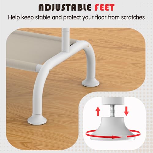GloTika Christmas Stocking Holder Stand with Shelf, 8-Hook, Metal by GloTika - Used condition - Image 5