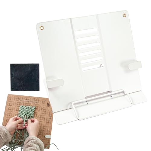 Durata del materiale: raggiungi i tuoi obiettivi di creazione con facilità utilizzando questo notevole per pannello macramè. La sua robusta stabilità deriva da un design affidabile del materiale e da una robusta struttura in metallo con una struttura triangolare stabile, che consente un'elevata capacità di carico durante i progetti fai-da-te in macramè sulla scrivania.