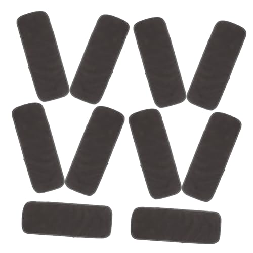 VANZACK 10 Piezas De De Carbón De Bambú De Pañal Almohadillas Reutilizables Para Almohadilla Reutilizable Para Inserto Para
