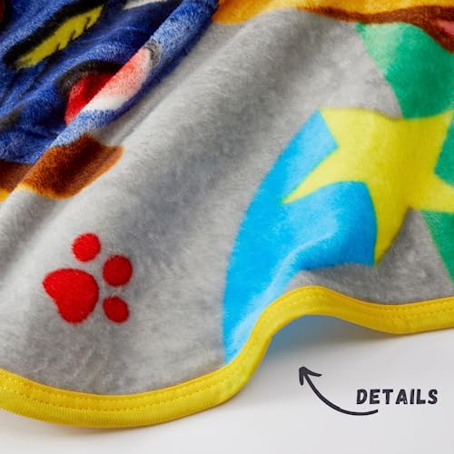 Image of Paw Patrol Kids Bedding Super Soft Silk Touch Throw, 40 in x 50 in, (Official Licensed Product) By Franco