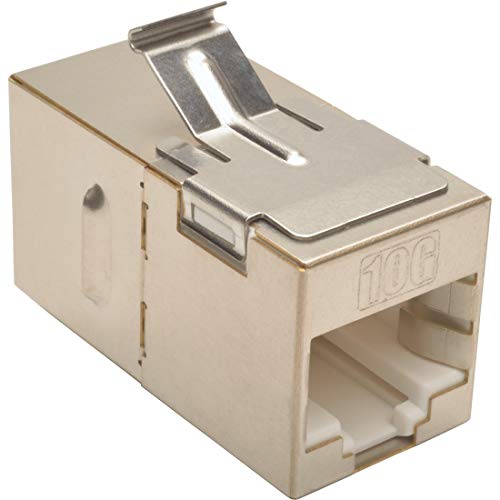 Coupleur RJ45 Cat6a pour câblage mural discret et gain de place derrière vos meubles