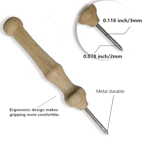 Aiguille de poinçonnage pour apprendre le punch needle sans vider