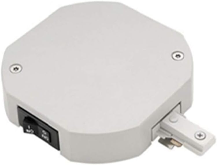 WAC Lighting THLHLE10AWT Single Live End H Track Current Limiter