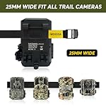 WOSODA-Trail-Camera-Straps-2-Pack-787-Wildlife-Heavy-Duty-Game-Hunting-Camera-Straps-Polyester-Fiber-Deer-Camera-Straps-for-Hunting-Cameras-Accessory