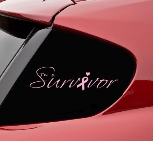 Slap-Art I'm a Survivor Vinyl Decal Bumper Sticker