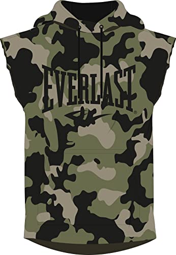 Everlast Laconia Sweatshirt à Capuche, Camouflage, L Homme