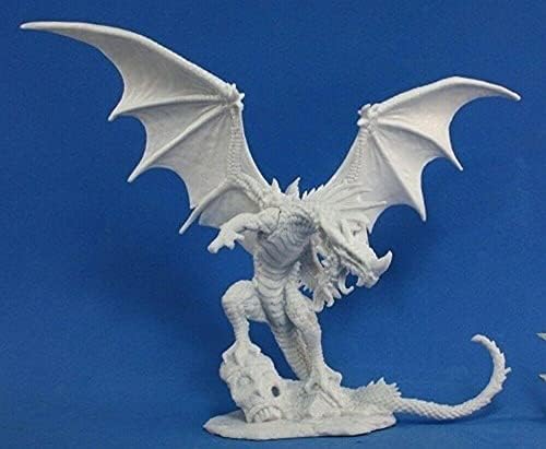 Reaper 89001: Red Dragon - Pathfinder Bones Plastic Miniature image 2