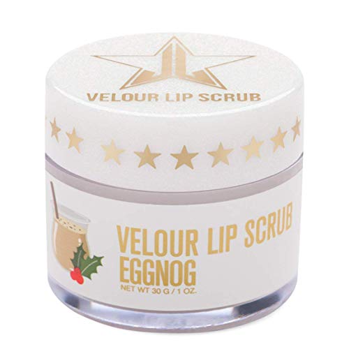 Jeffree Star Cosmetics Velour Lip Scrub, Limited Edition Holiday 2018, Eggnog