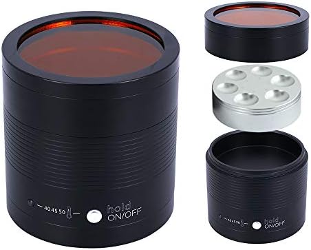 Dental Resin Composite Softener Heater Dental Material Warmer with Light Filter Cover 40℃-50℃