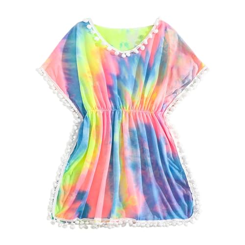 Traje de baño Infantil para niñas Vacaciones Playa Verano diseño Divertido Secado rápido cómodo Ajuste (Navy, 11-12 Years)