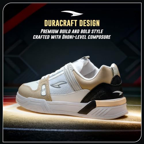Image of ASIAN Men CHICAGO-01 Stylish Casual Mid Top Sneakers and Trendy Shoes with Laces for Men & Boys | Perfect for Wearing to Outings, and Comfortable All-Day Use, Stylish and Durable