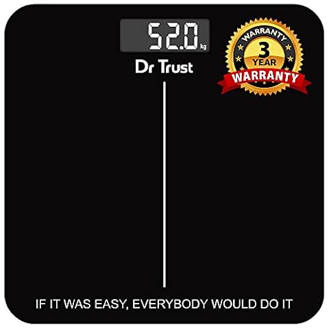 Dr Trust Electronic Glass Digital Body Weight Scale
