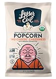 LesserEvil 'No Cheese' Cheesiness Organic Popcorn, No Artificial Ingredients, Coconut Oil, Pack of 12, 5 oz Bags