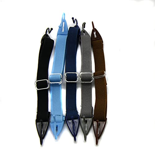 Cinta de sujeción para gafas de niños, banda deportiva para sujeción de gafas (5 piezas por paquete) Colores variados Cover