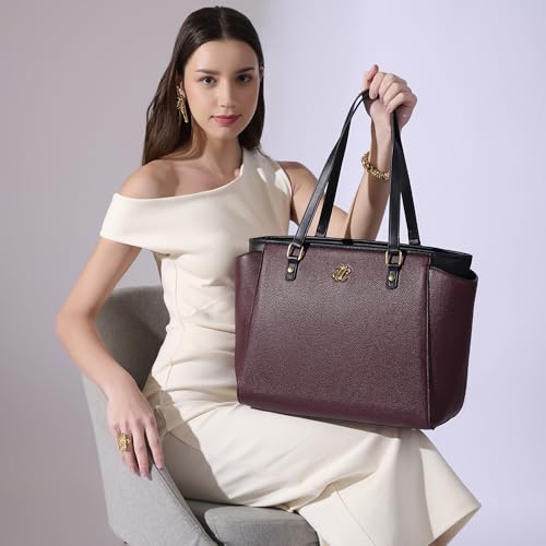 Image of Lavie Signature Women's Lincoln Large Tote Laptop Bag | Tote Laptop Bag for Work | Ladies Purse | Stylish Shoulder Bag | Gift for Women