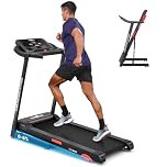 THERUN Running Treadmill with Incline, Foldable Treadmills, Manual Incline Adjustment, 3.0HP Treadmill for Indoor Fitness Workouts