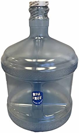 AquaNation 2 Gallon BPA Free Non Toxic Food Grade Safe Plastic Reusable Water Bottle Container Jug Made in USA image 4