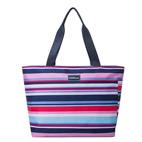 VINRELLA, Tote 'N Go - Water Resistant, Designer Tote for Women, Beach Bag, Laptop Bag, EveryDay Purse Tote Bag With Pockets