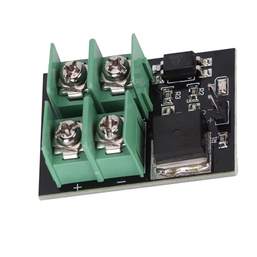 High Voltage MOSFET Control Board 5-36V Output 2.54MM Pin Switch Control Board for Easy Wiring 22A Charging with Screw Terminal Block for Microcontroller