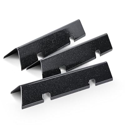Grimate 7735 Flavorizer Bars for Weber Spirit 200 Series with Front Control Knobs, 15.3", Porcelain-enameled, Upgrade Desgin, 3-Pack, Replacement for Spirit II E/S-210, E/S-220 (2017 to Newer).