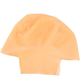 KALLORY 1pc Useful Practical Funny Durable Premium Cosplay Bald Cap Latex Bald Cap Makeup Bald Cap for Women
