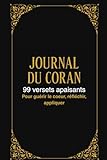 applique murale coeur bois  Journal du coran 99versets apaisants pour guérir le coeur, réfléchir , appliquer