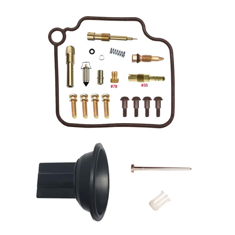 Kit réparation carburateur BYQ125T à membrane et piston RK