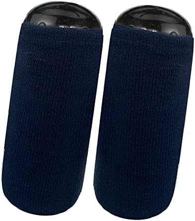 Hole in The Middle Boat Fender Bumper Covers, Set of 2 (Navy Blue)