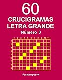 60 Crucigramas Letra Grande - N. 3: Volume 3