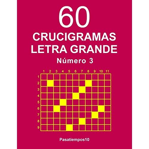 60 Crucigramas Letra Grande - N. 3: Volume 3