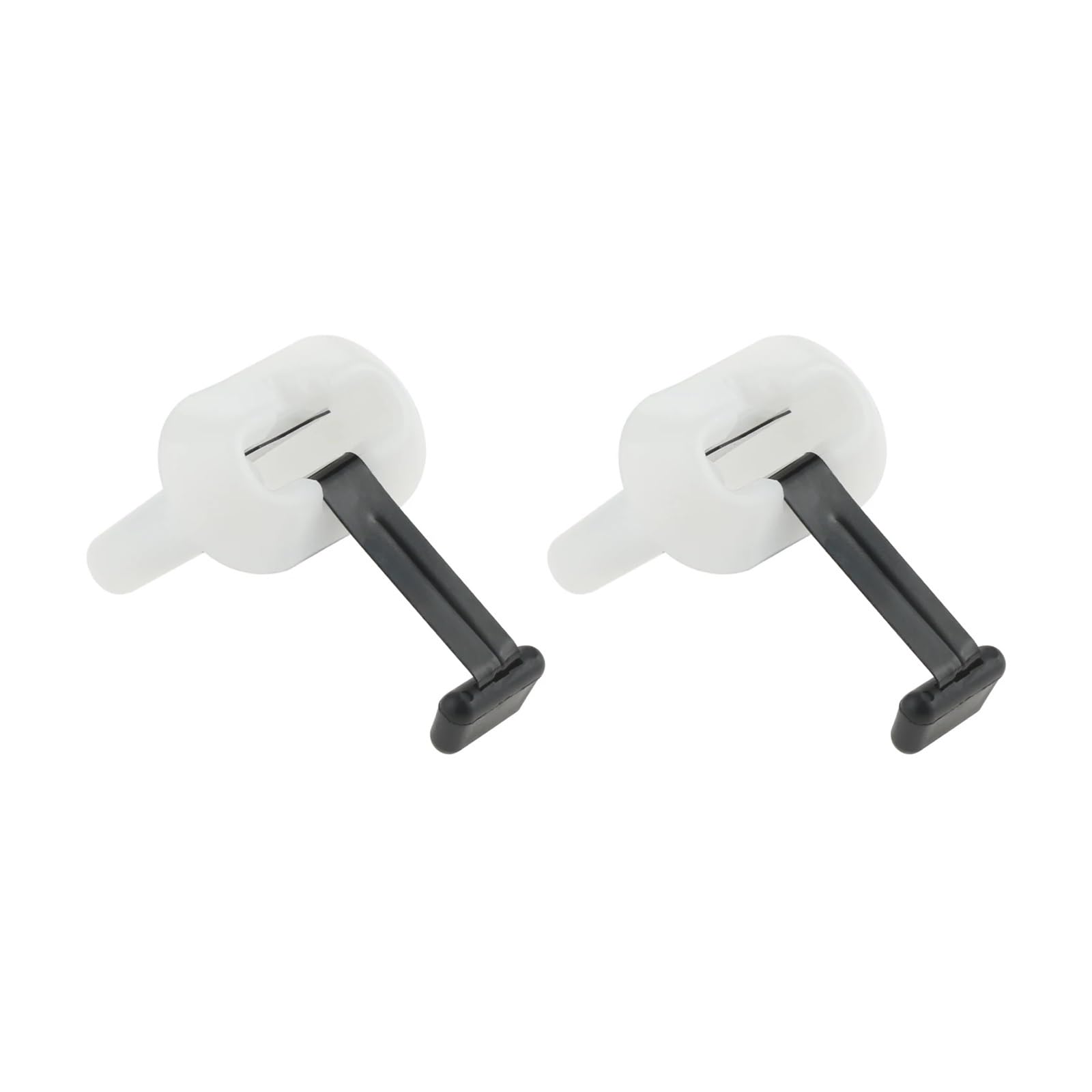 DEVFGTQA 2Pcs Car Rear Seat Clip Rear Seat Cushion Pad Buckle Clip Compatible Solaris Santa Fe Tucson Sonata Accent Auto Fastener