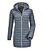 Produktbild G.I.G.A. DX Damen Bacarya Casual Funktionsparka In Daunenoptik Mit Abzippbarer Kapuze, Rauchblau, 40
