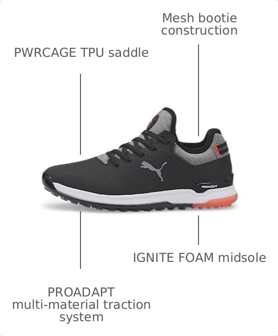 Image of PUMA ProAdapt Alphacat Golf Shoes